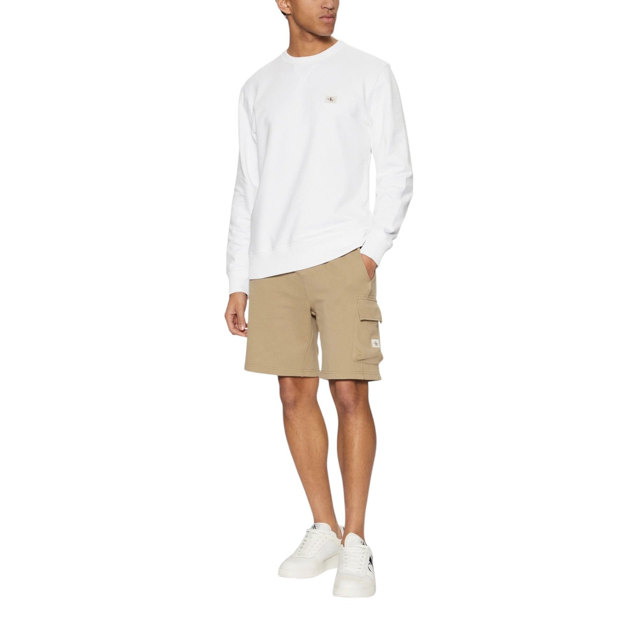 Calvin Klein Jeans Bermuda Heren Beige