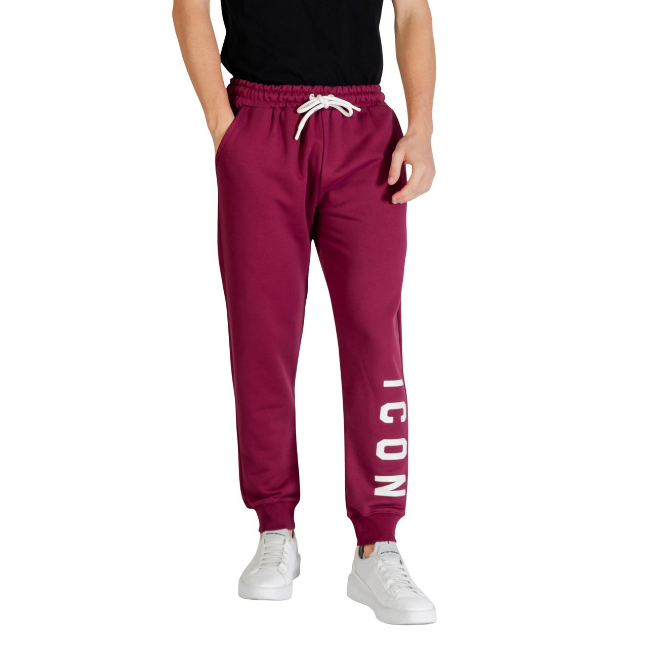 Icon Hose Herren Bordeaux