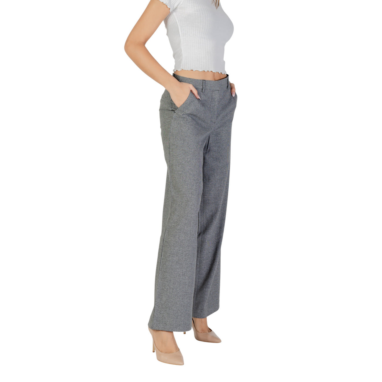 Only Broek Dames Grijs