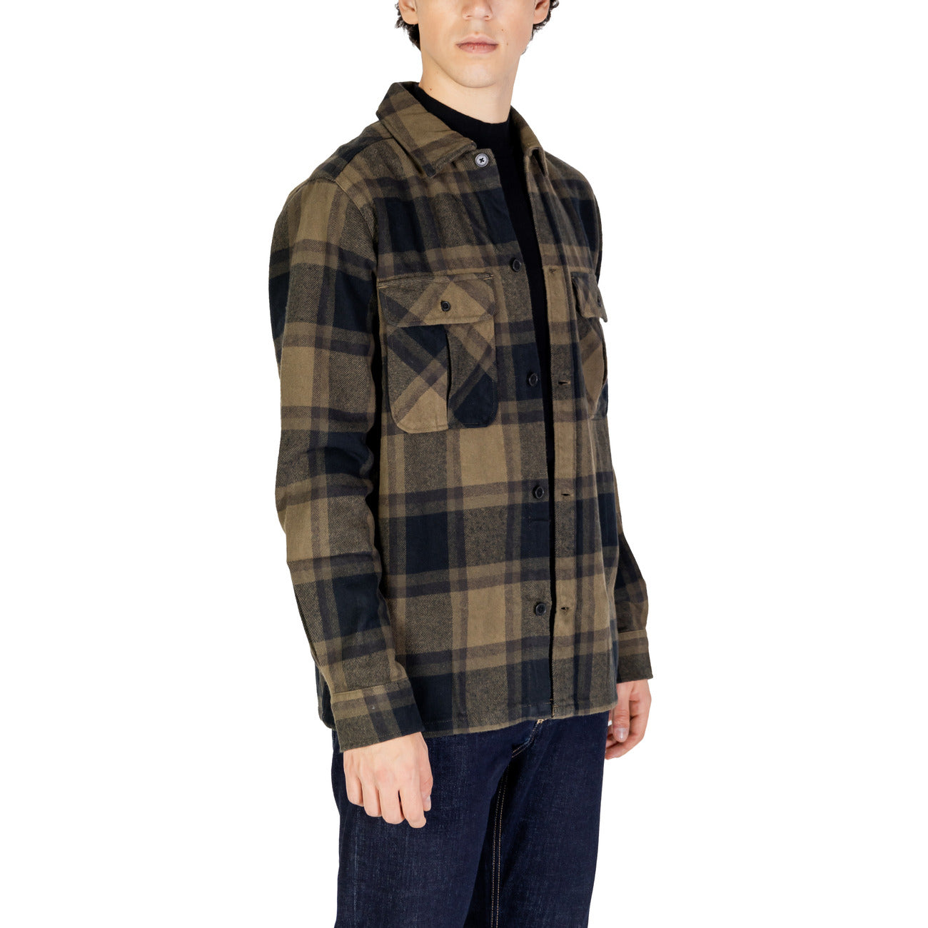 Only & Sons Shirt Heren Groen #2353657