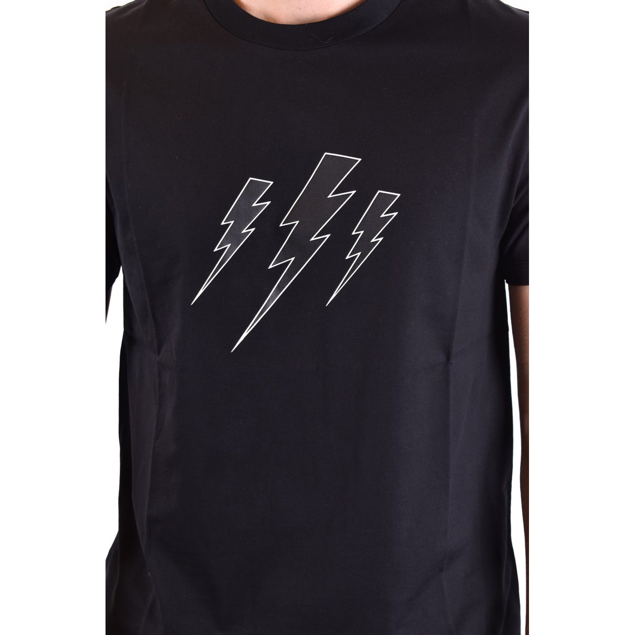 Neil Barrett T-shirt Heren Zwart
