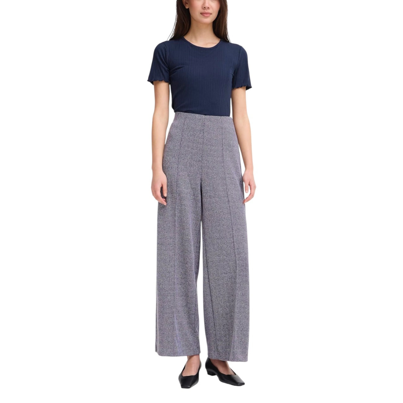 Ichi Hose Damen Blau #2441923