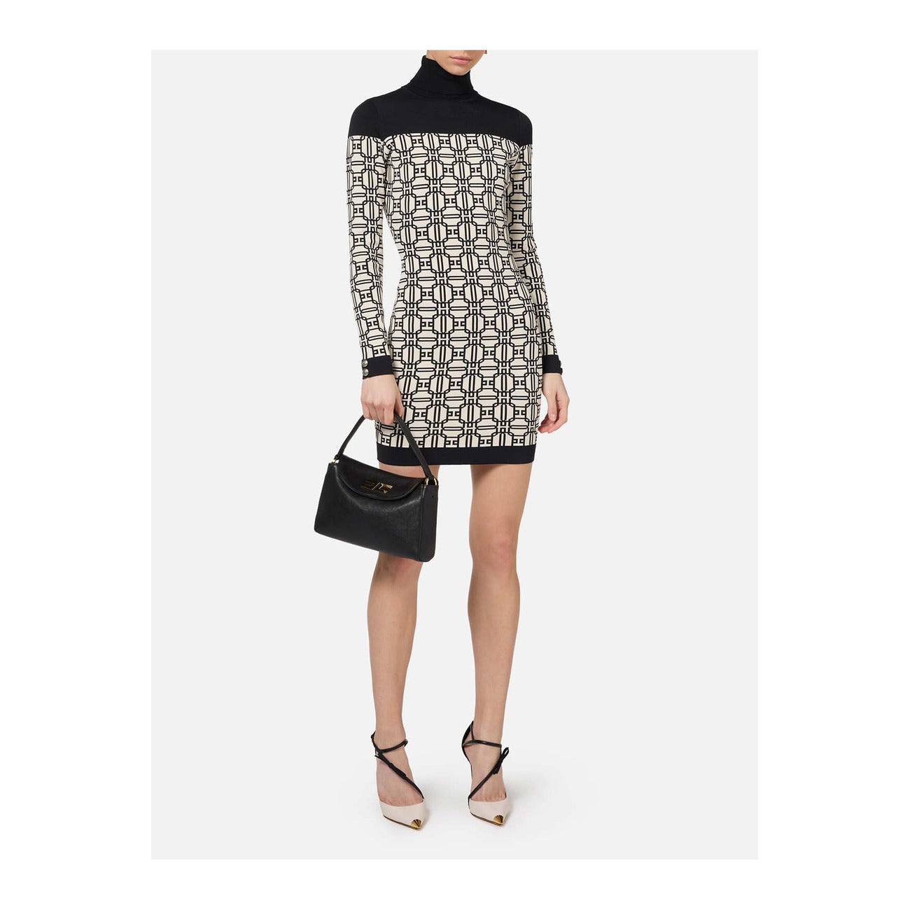 Elisabetta Franchi Jurk Dames Multicolor