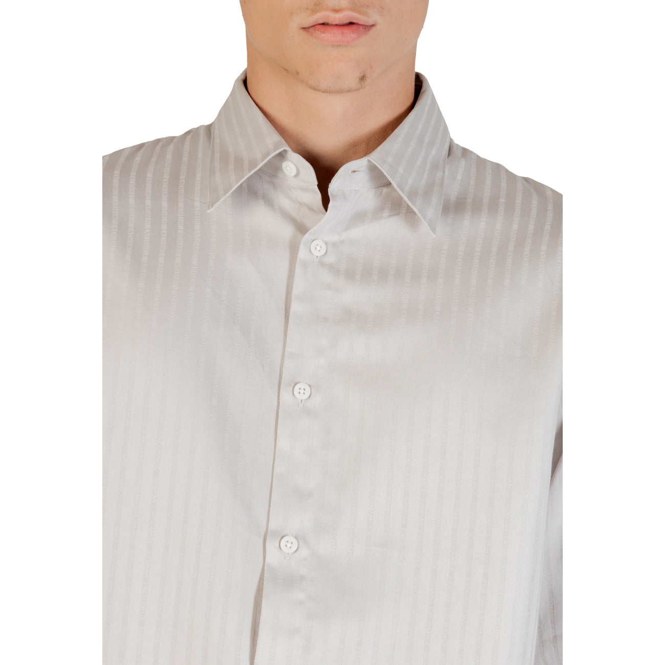 Armani Exchange Shirt Heren Grijs