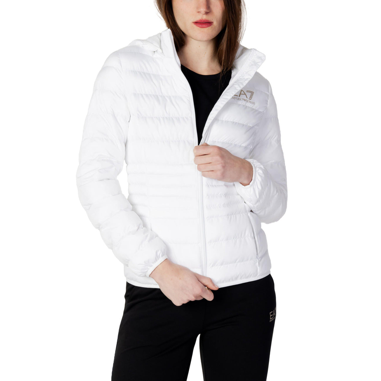 Ea7 Windjack Dames Zwart