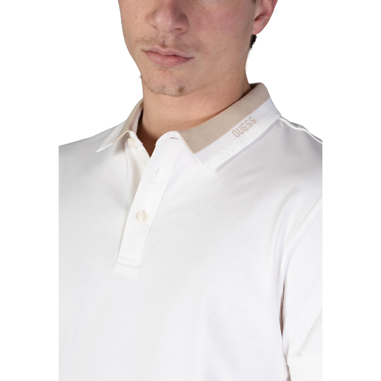 Guess Polo Top Heren Beige