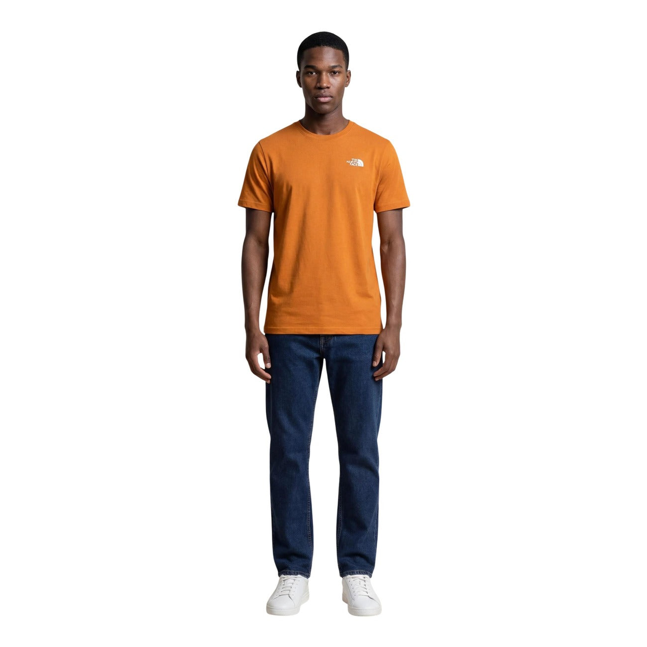 The North Face T-shirt Heren Oranje