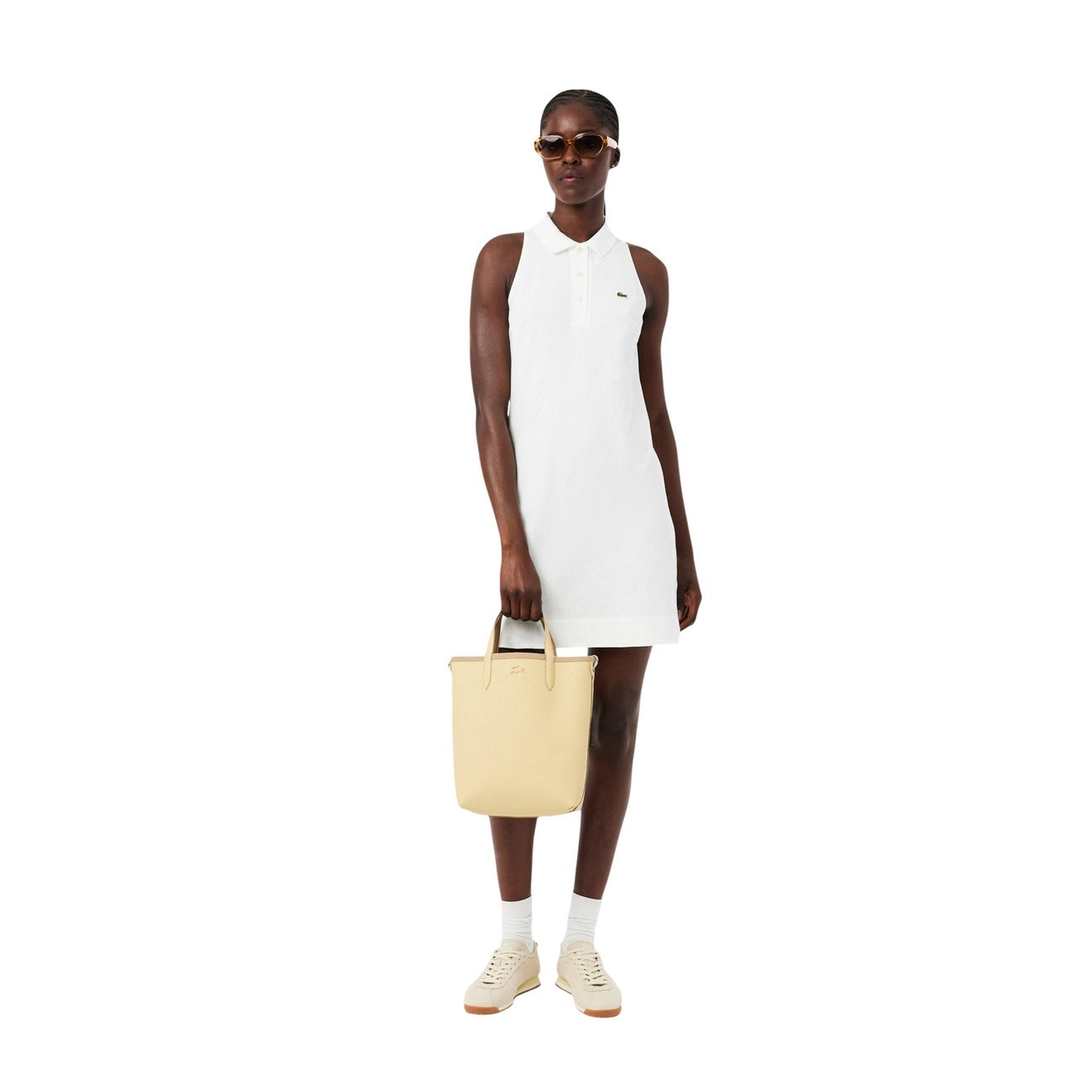 Lacoste Tasche Damen Beige