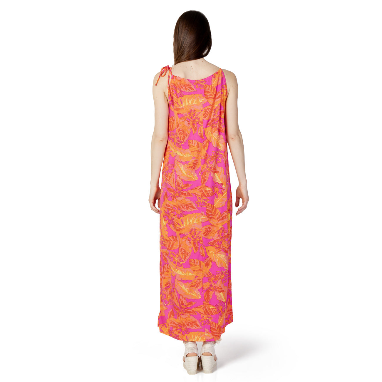 Only Kleid Damen Orange