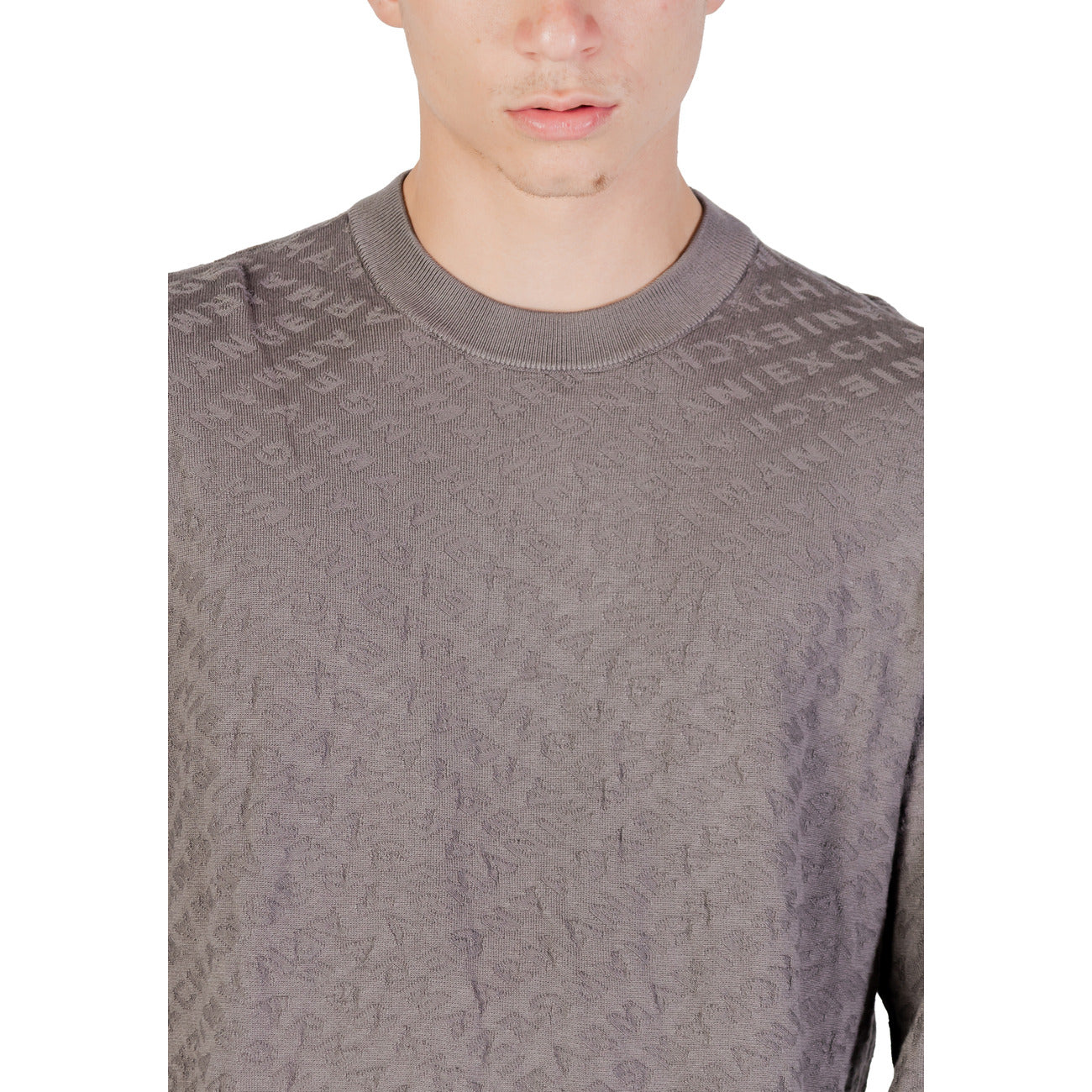 Armani Exchange Strickmode Herren Grau