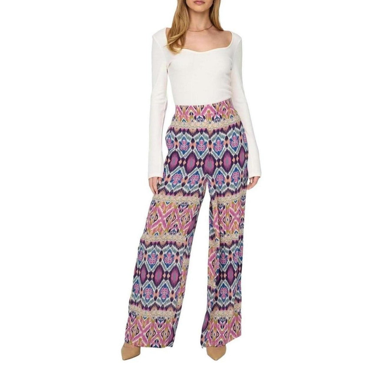 Only Broek Dames Roze #2265684