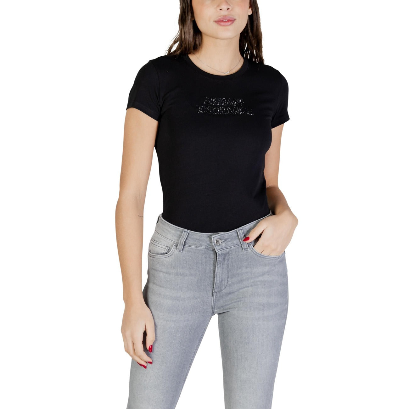 Armani Exchange T-Shirt Damen Weiß #2450469