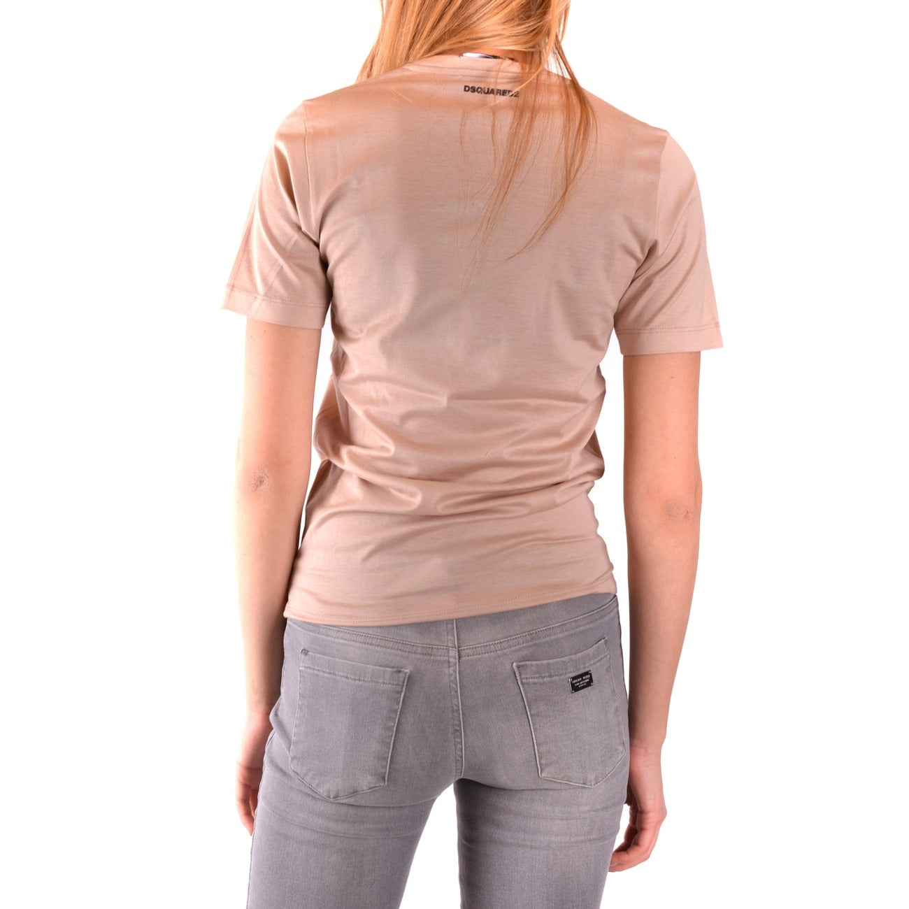 Dsquared T-shirt Dames Beige