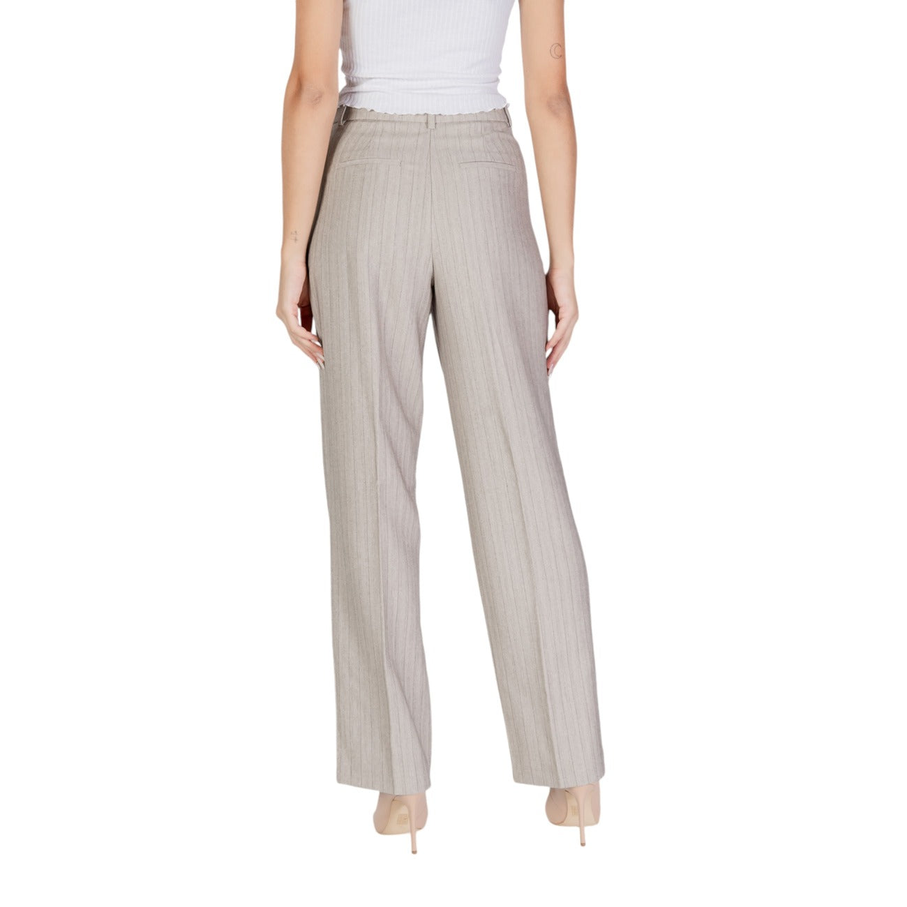 Vero Moda Broek Dames Grijs #2463876