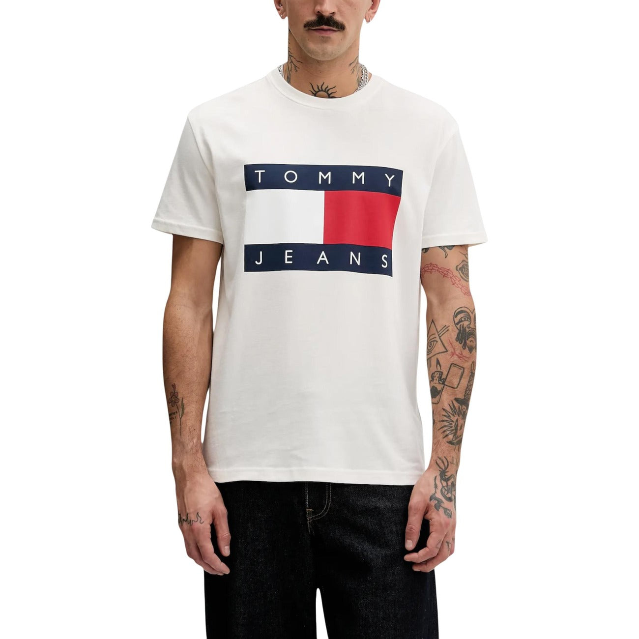 Tommy Hilfiger Jeans T-Shirt Herren Schwarz