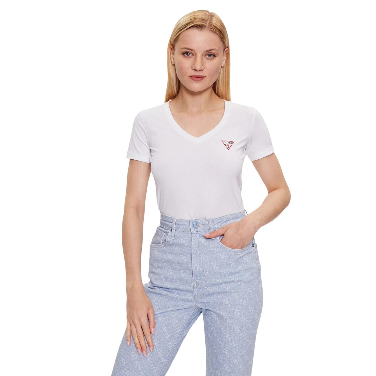 Guess T-Shirt Damen Weiß #2212798