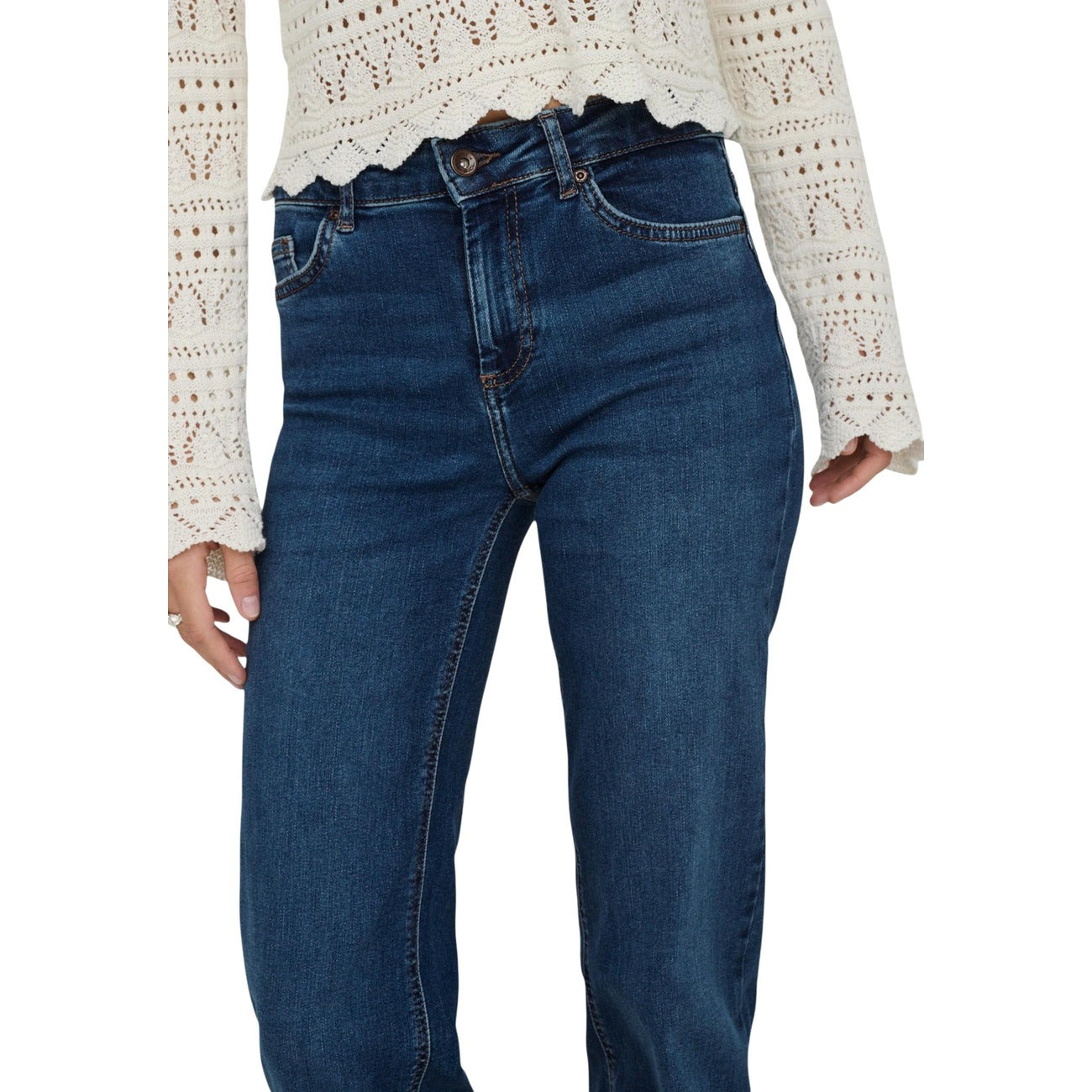 Only Hose Damen Blau