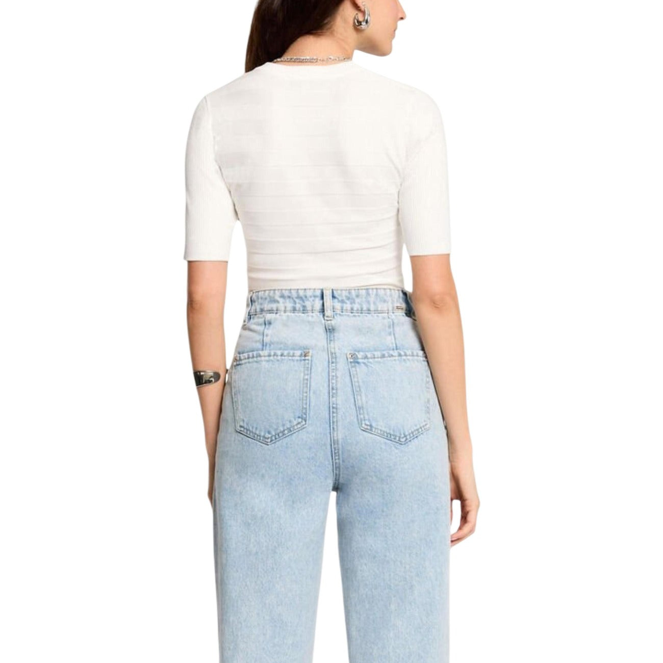 Morgan De Toi T-shirt Women White #2451326