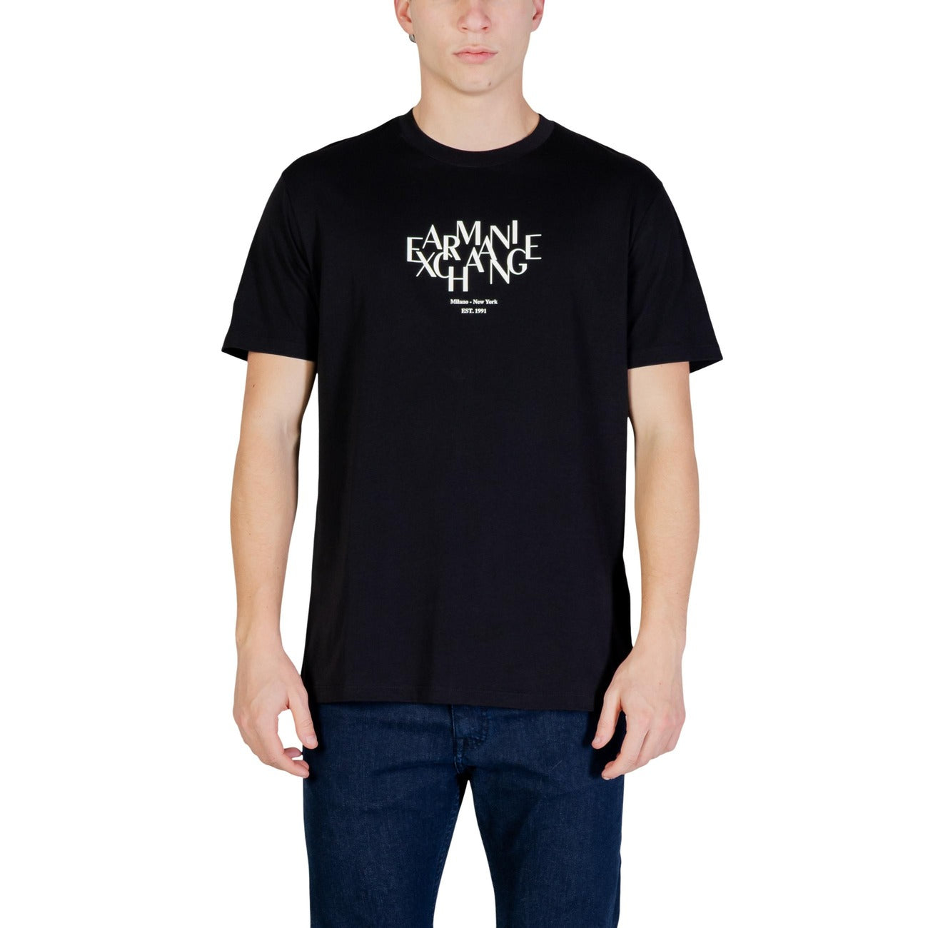 Armani Exchange T-Shirt Herren Blau #2450487