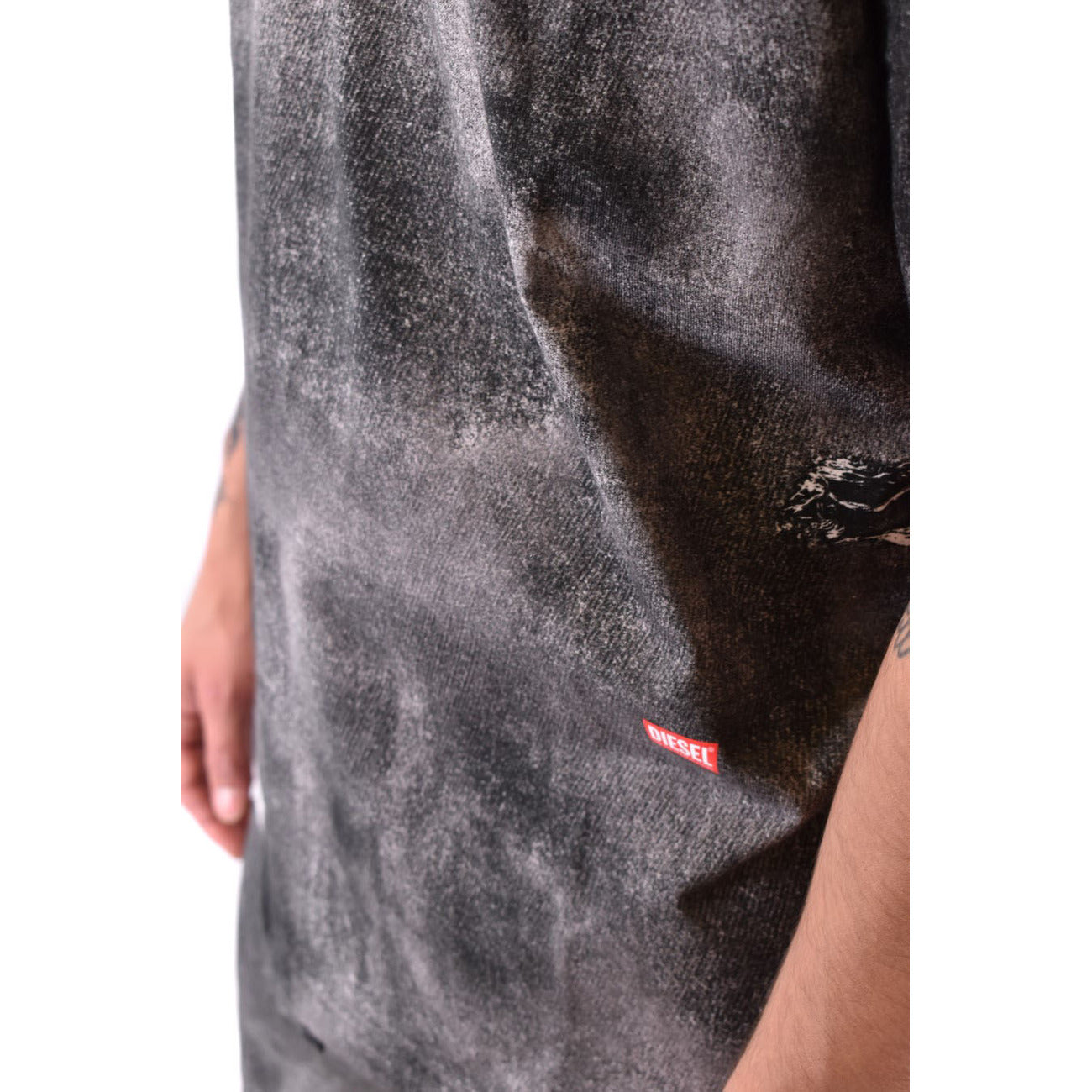 Diesel T-shirt Heren Zwart #2428860