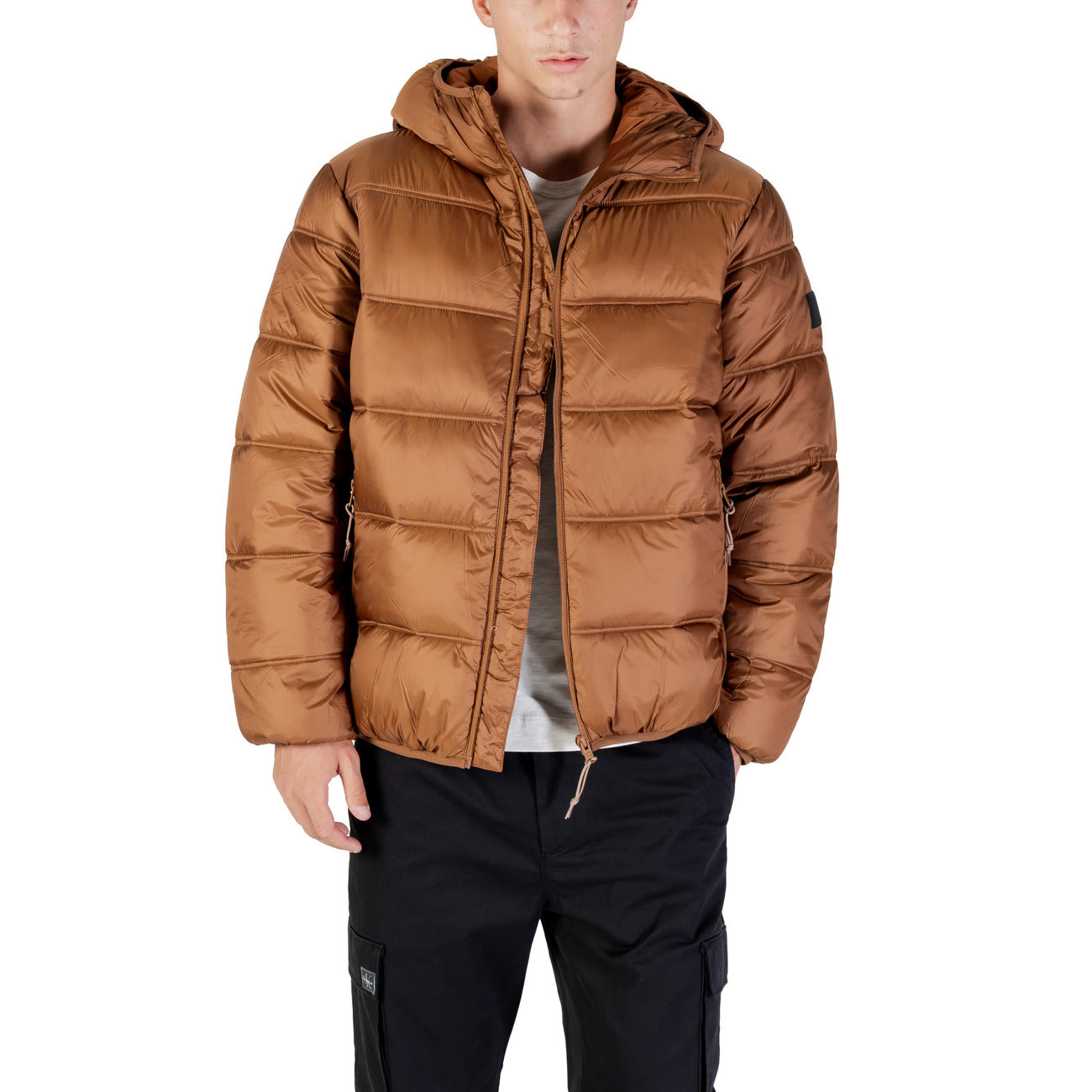Tommy Hilfiger Jeans Windbreaker Heren Bruin