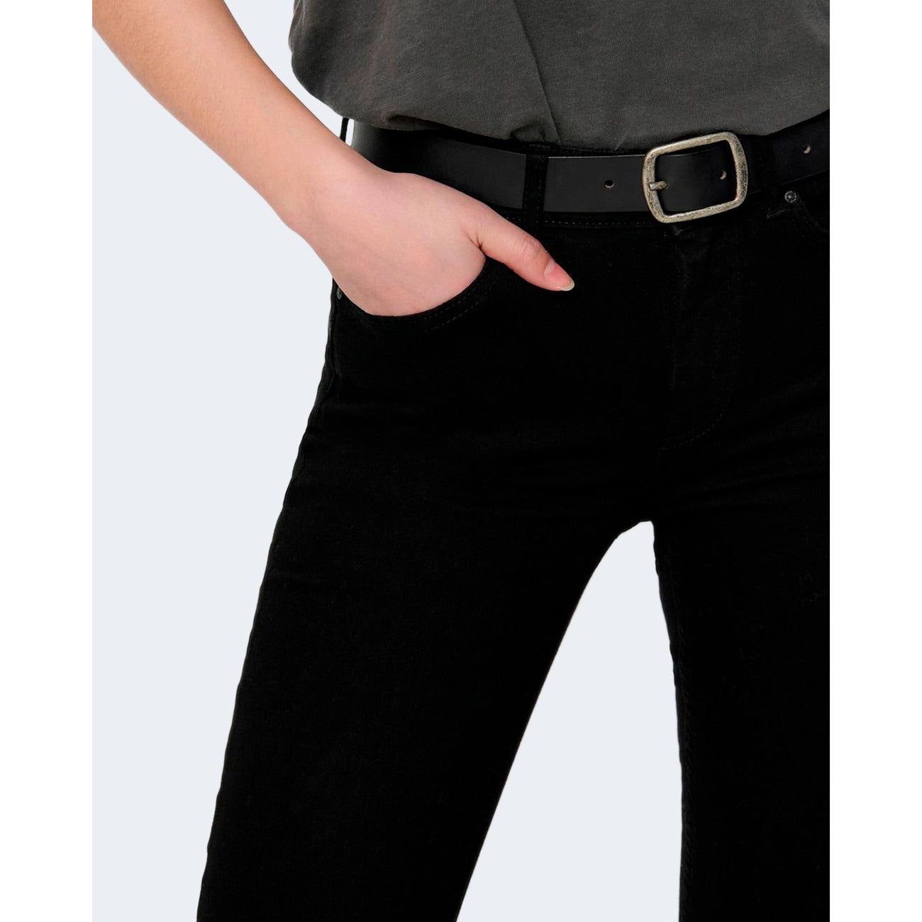Only Jeans Damen Schwarz Schwarz #2462512