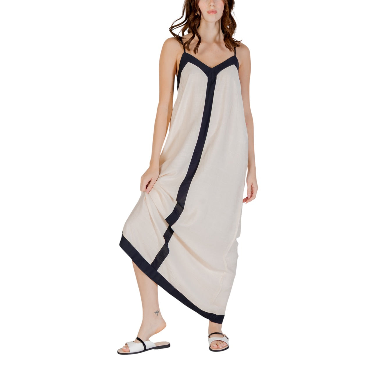 Vero Moda Jurk Dames Beige