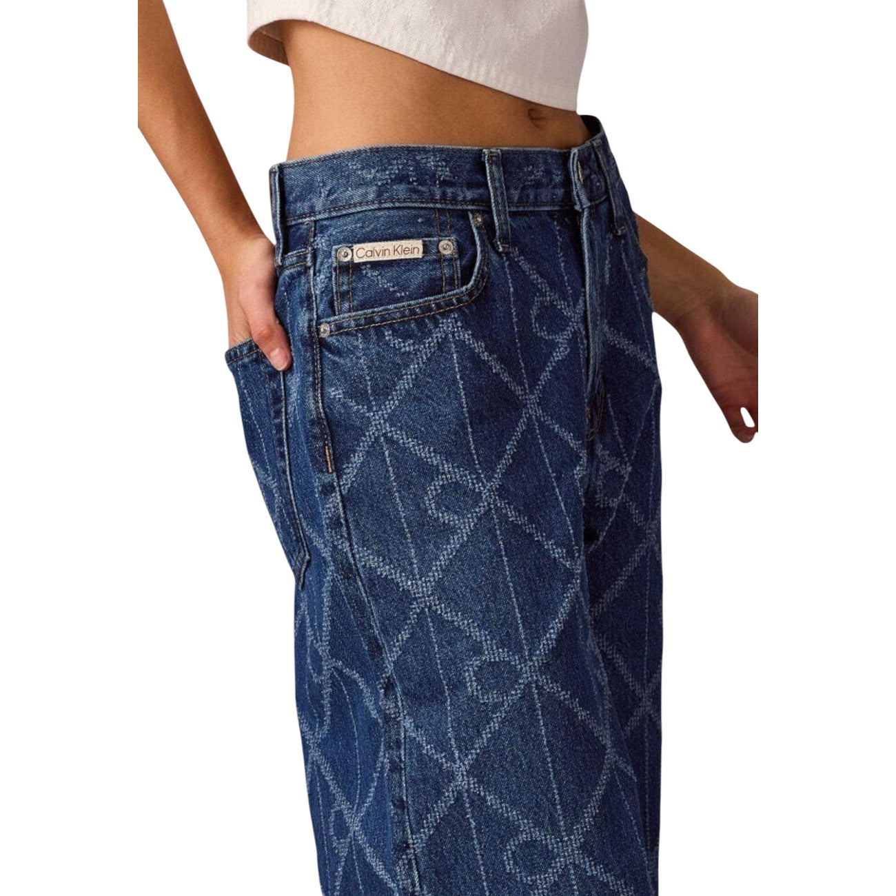 Calvin Klein Jeans Jeans Damen Blau #2442031