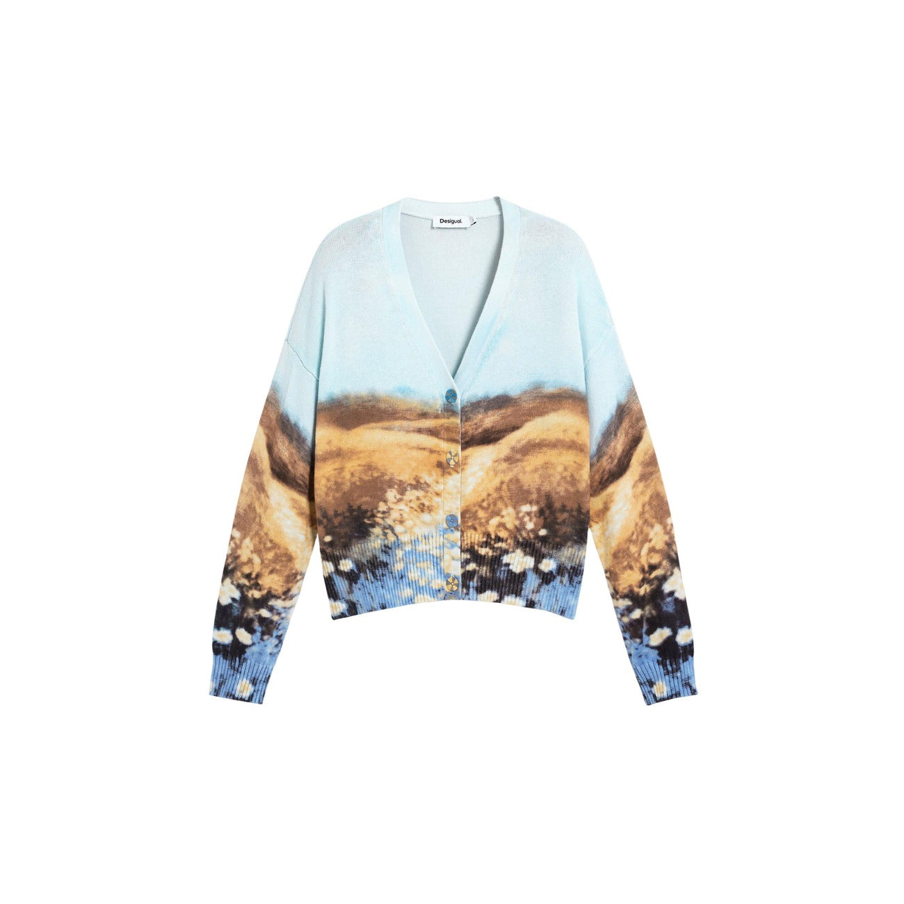 Desigual Cardigan Damen Hellblau