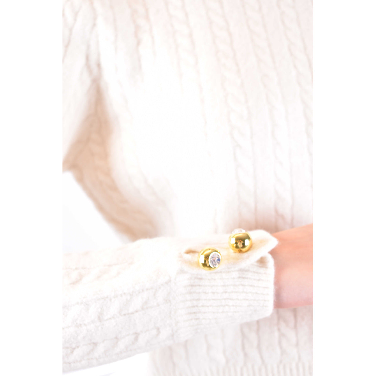 Chiara Ferragni Strickmode Damen Weiß