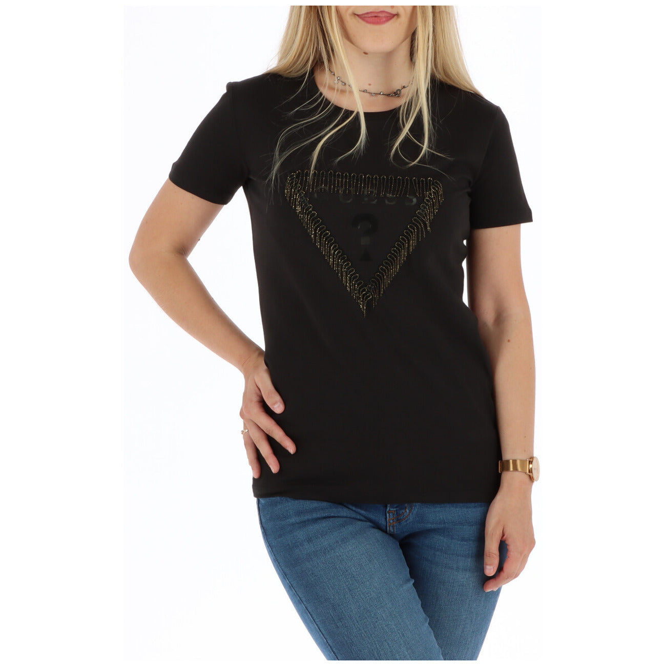 Guess T-Shirt Damen Weiß #301117