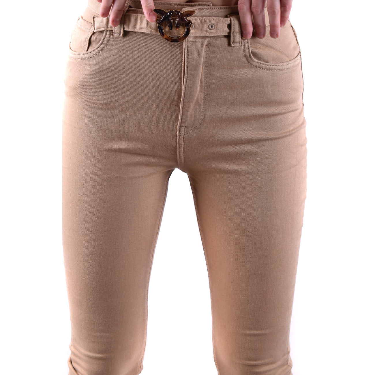 Pinko Hose Damen Beige