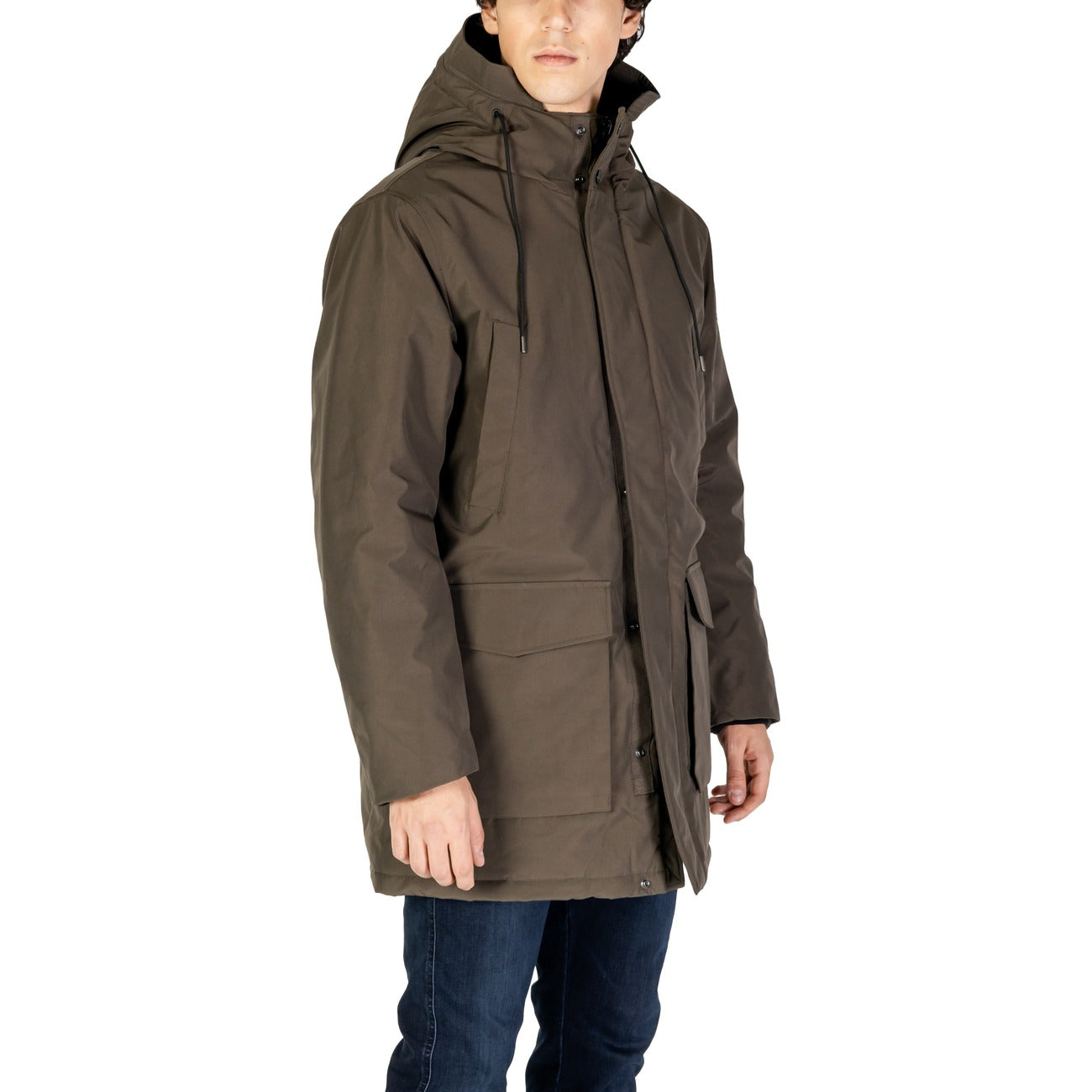 Replay Windbreaker Men Green