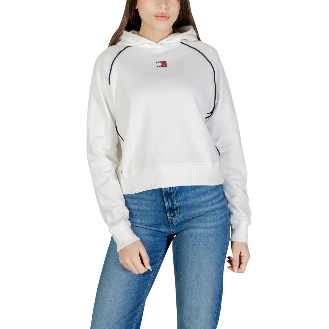 Tommy Hilfiger Jeans Sweatshirt Dames Wit #2470030