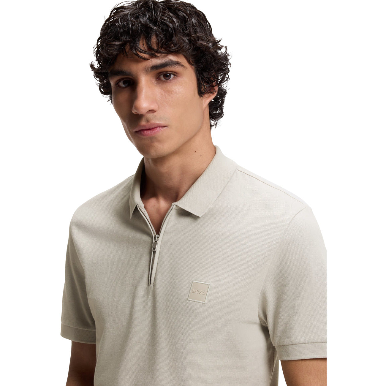 Boss Polo Top Herren Grau #2458825