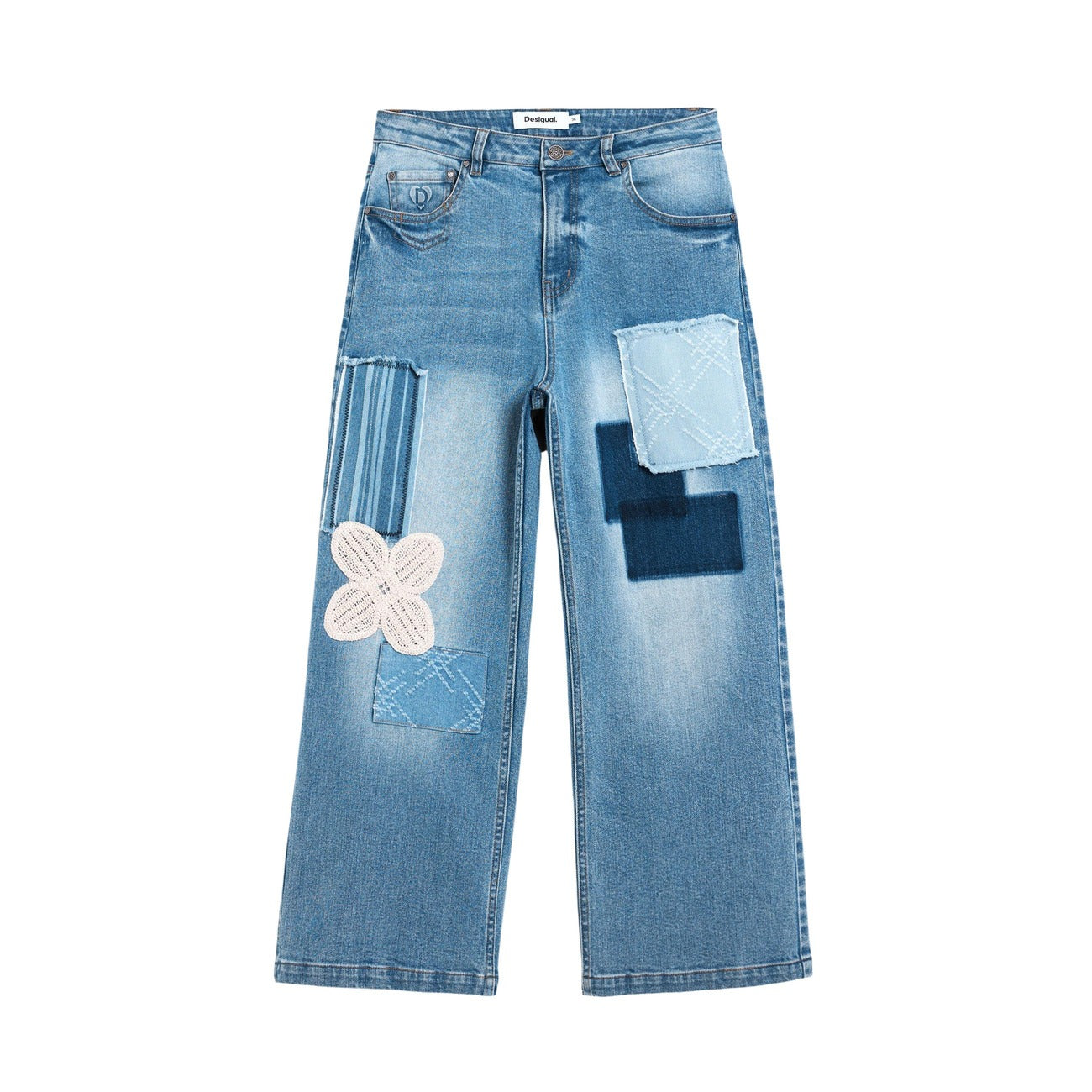 Desigual Jeans Damen Hellblau #2465926