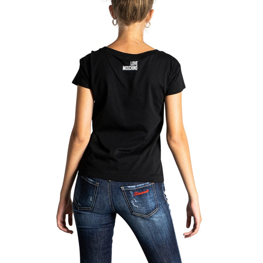Love Moschino T-Shirt Damen Schwarz #320916