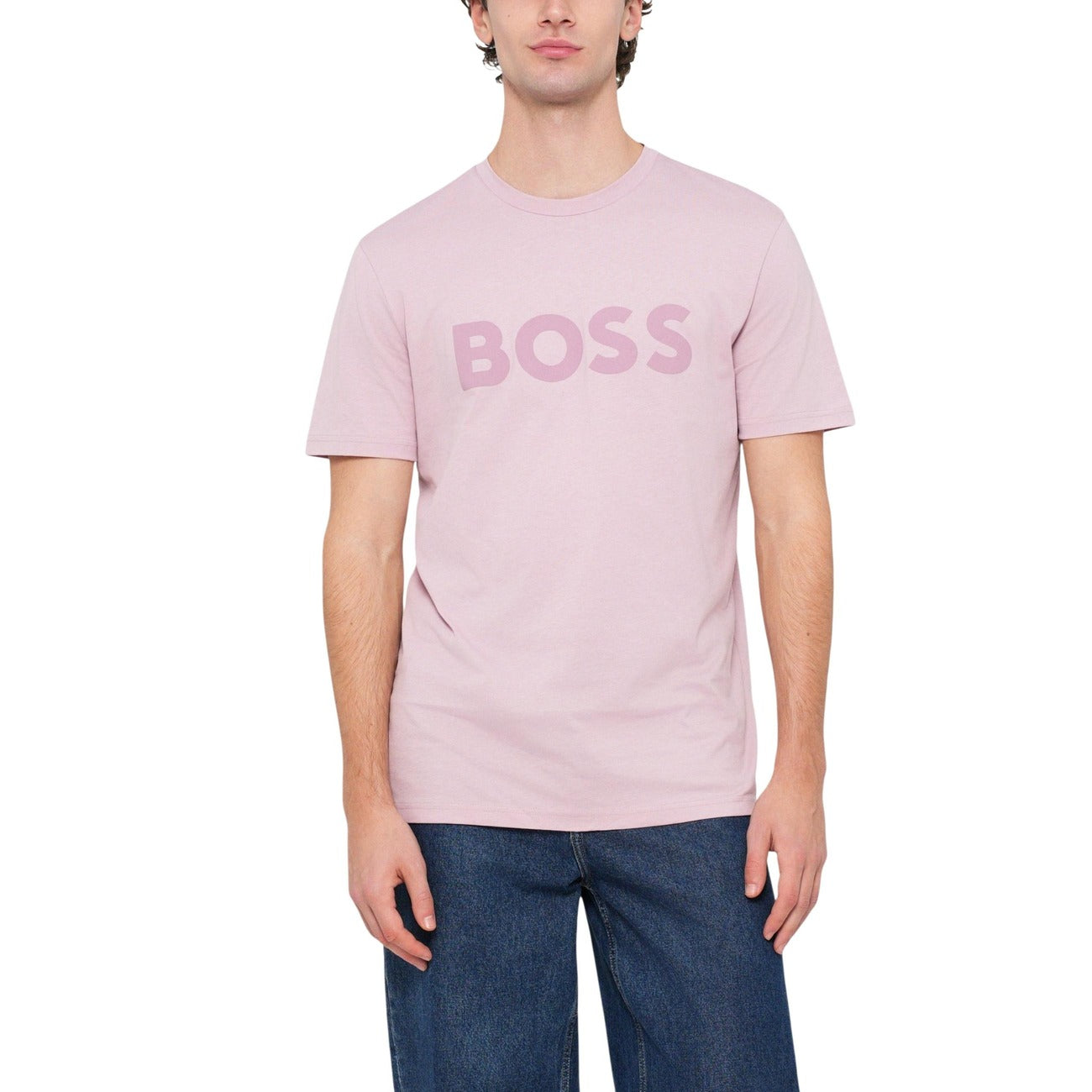 Boss T-Shirt Herren Rosa