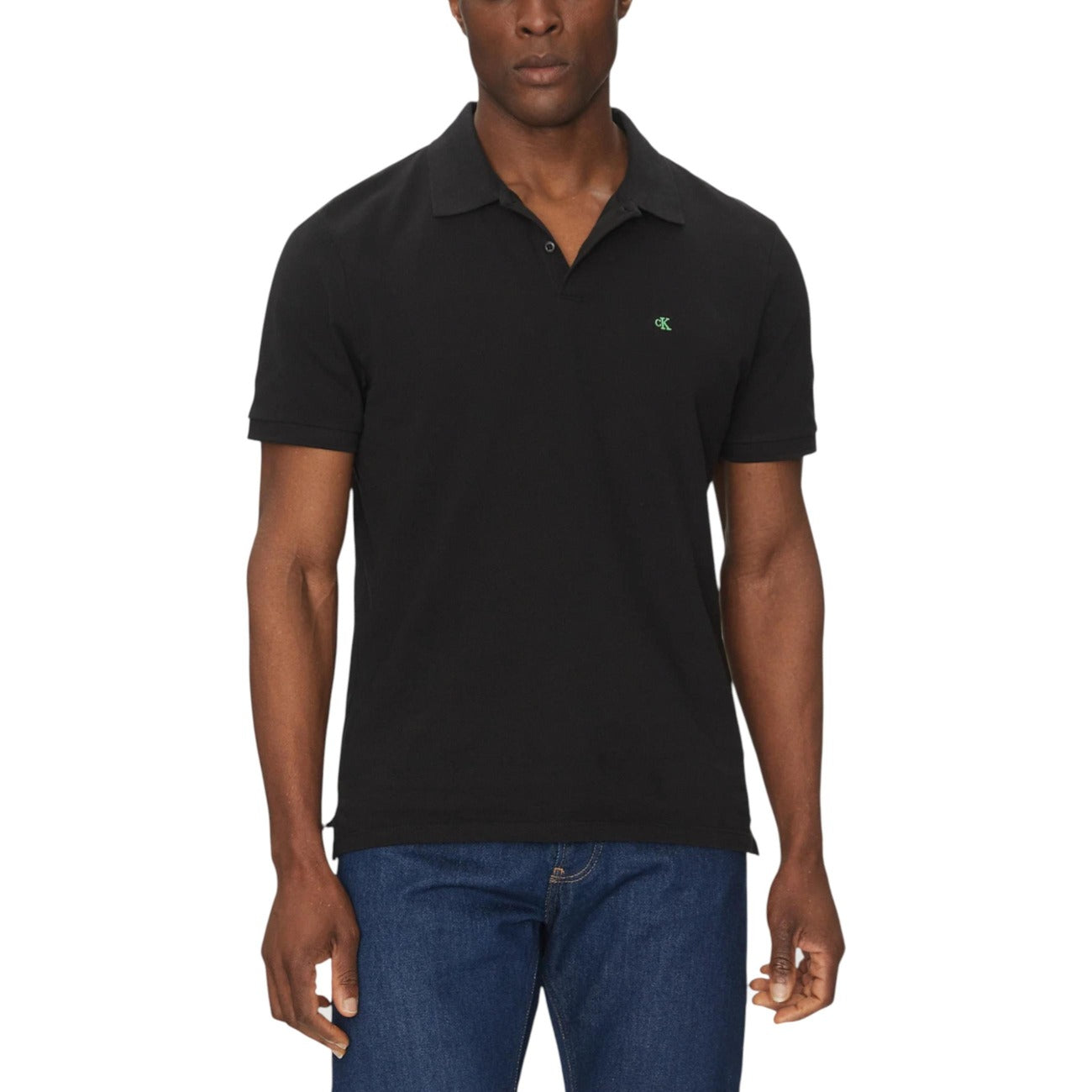 Calvin Klein Jeans Polo Top Heren Wit #2434226