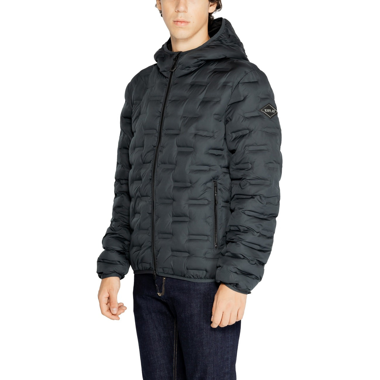 Replay Windbreaker Heren Blauw #2339872