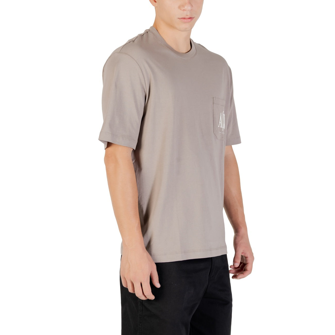 Armani Exchange T-shirt Heren Bruin #2411684