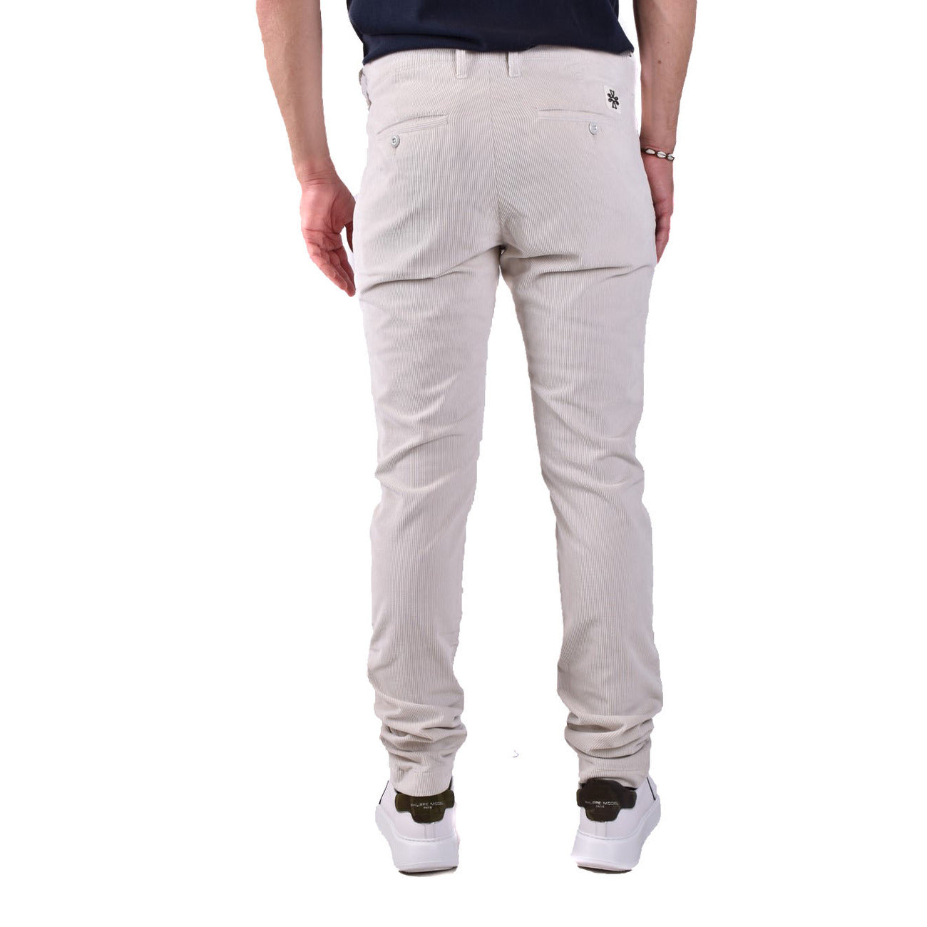 Dondup Hose Herren Weiß