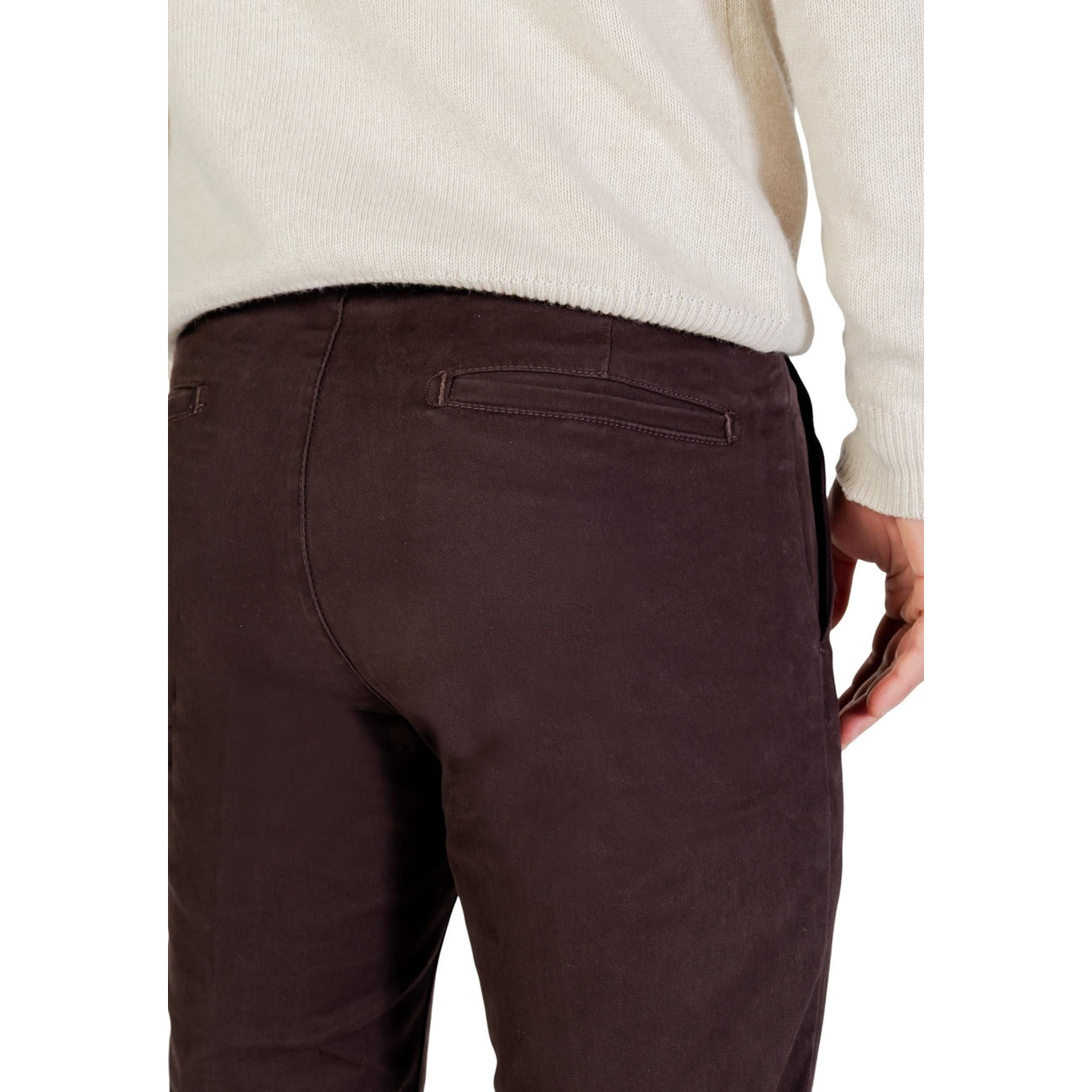 Borghese Hose Herren Braun