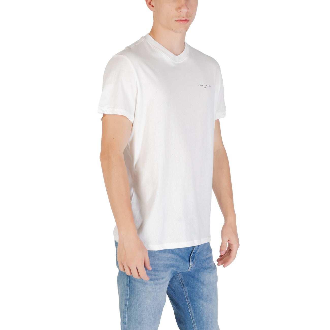 Tommy Hilfiger Jeans T-shirt Heren Beige Beige #2423868
