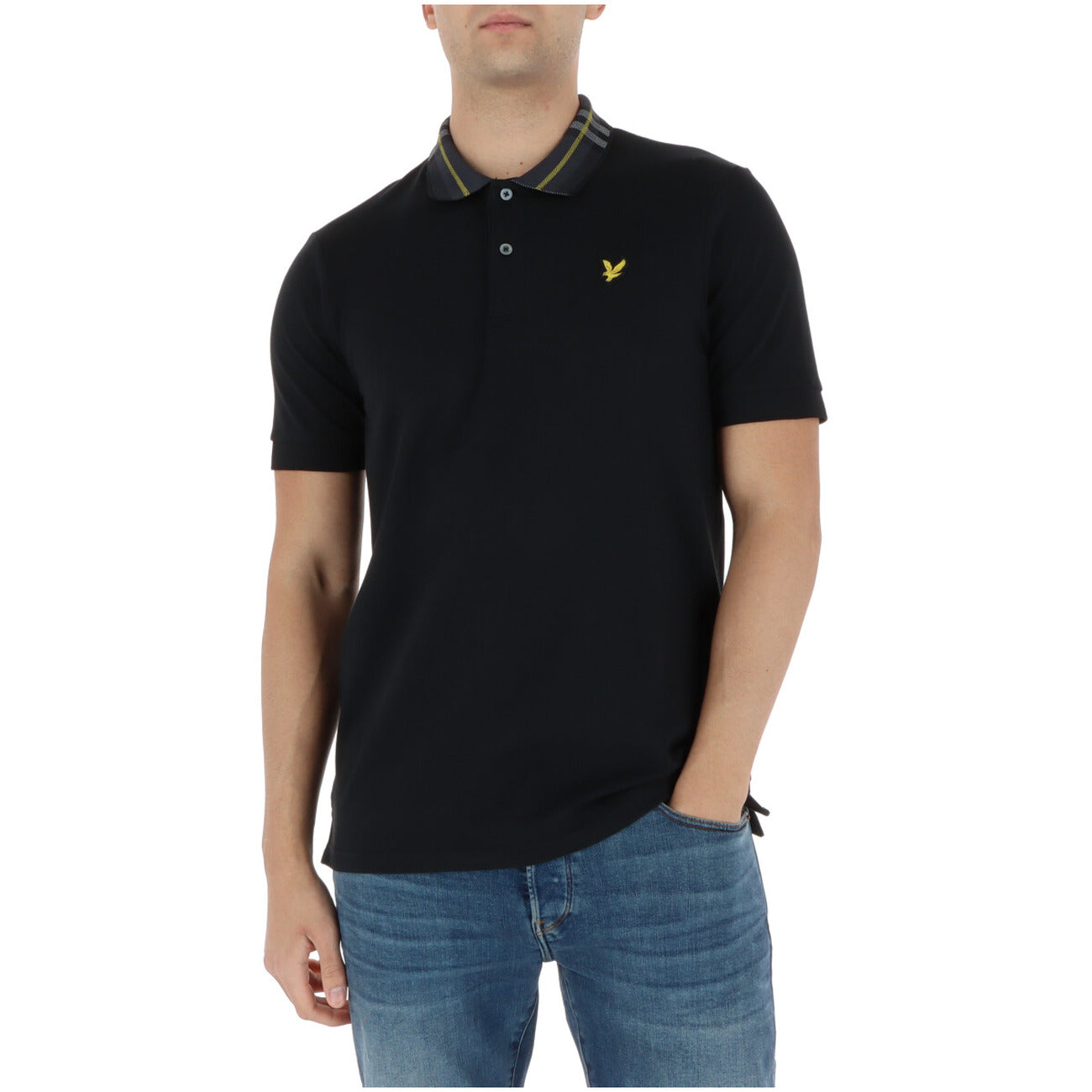 Lyle & Scott Polo Top Herren Schwarz