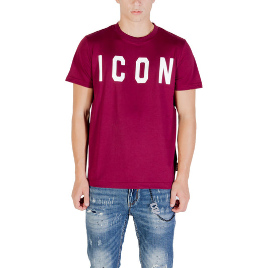 Icon T-Shirt Herren Bordeaux