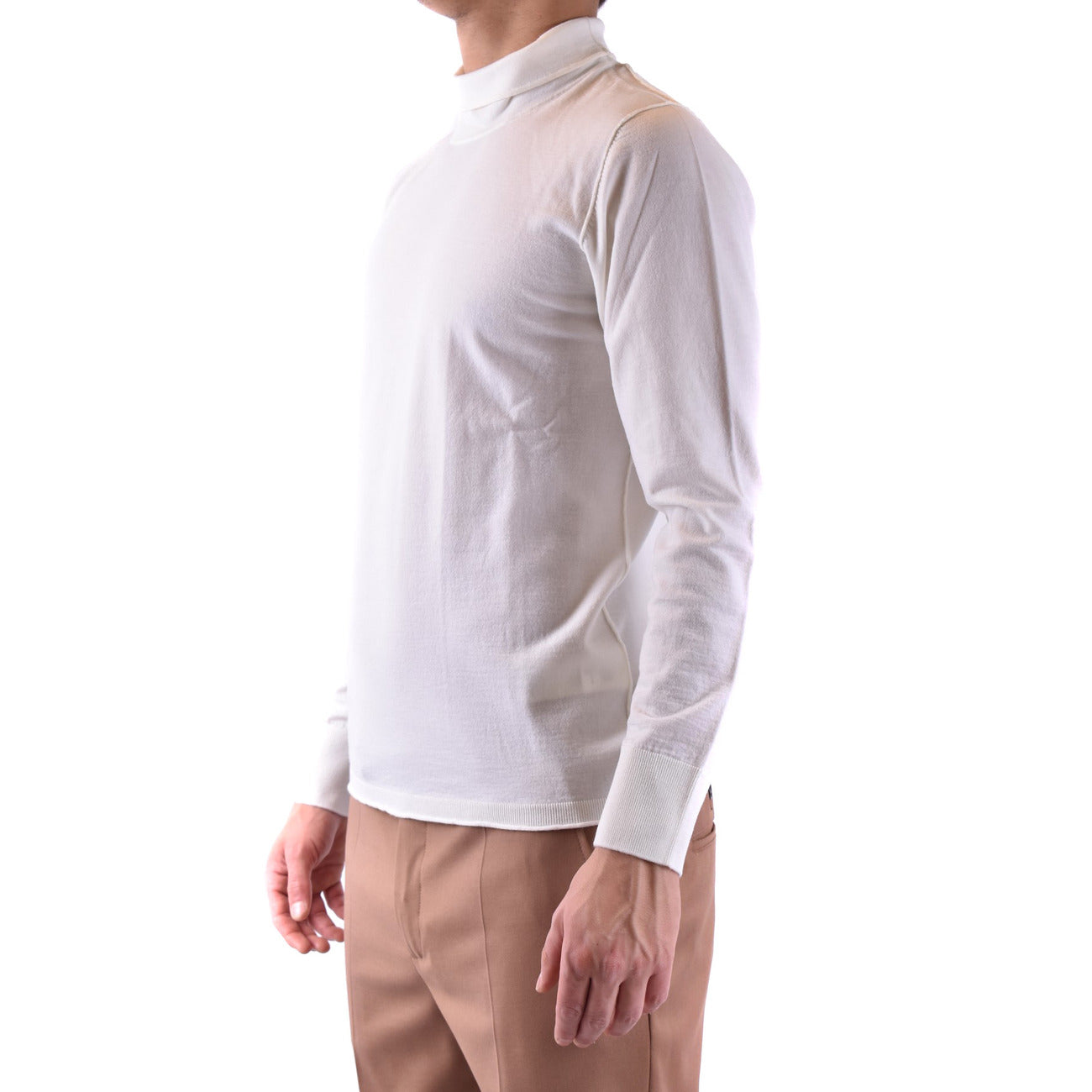 Paolo Pecora Strickmode Herren Weiß