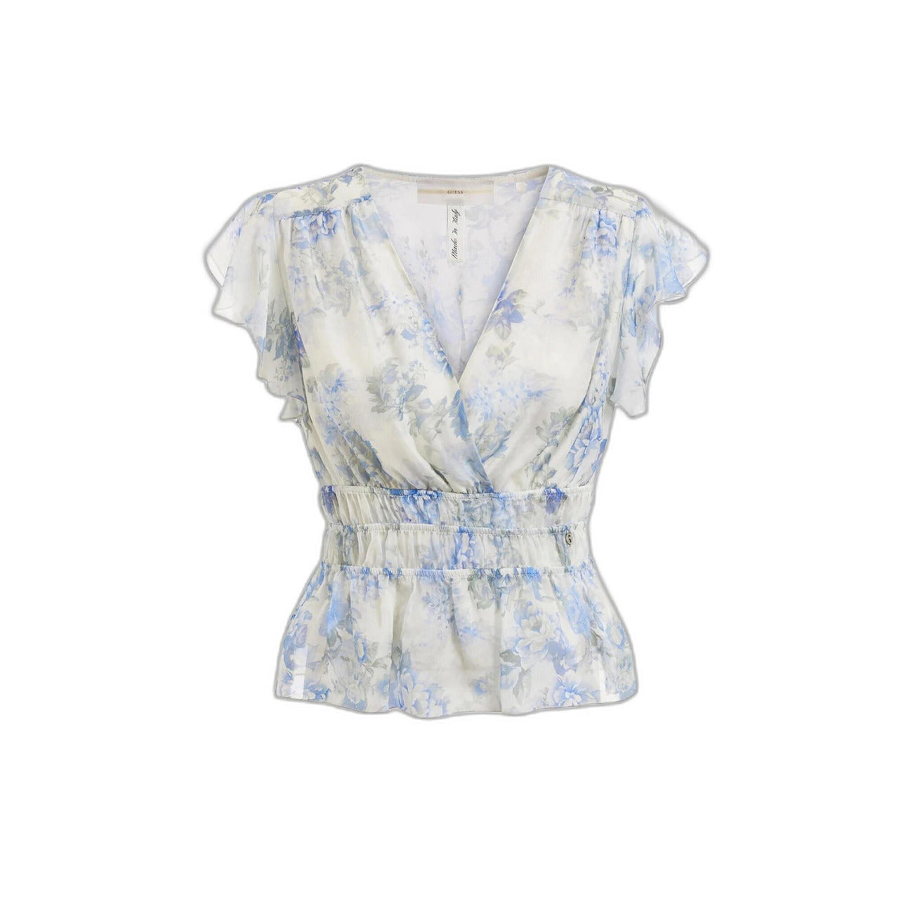 Guess Blouse Women Light Blue
