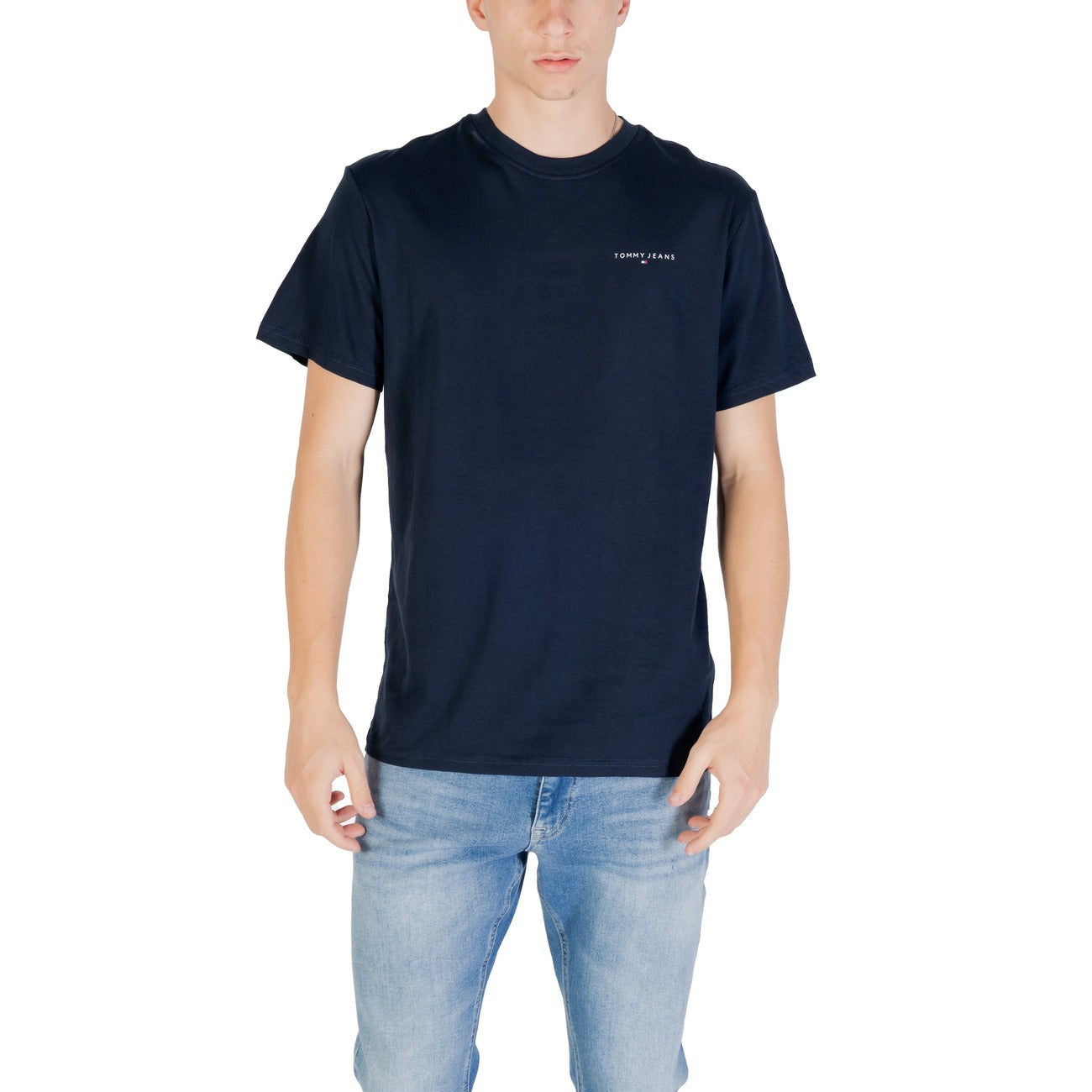 Tommy Hilfiger Jeans T-shirt Heren Blauw #2466785