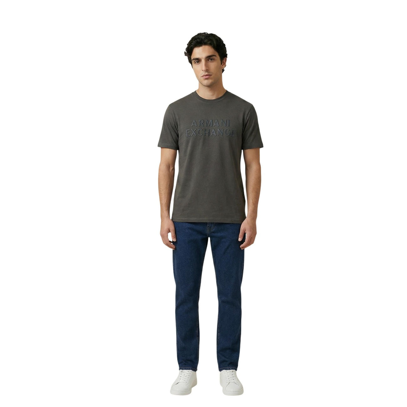 Armani Exchange T-Shirt Herren Grün